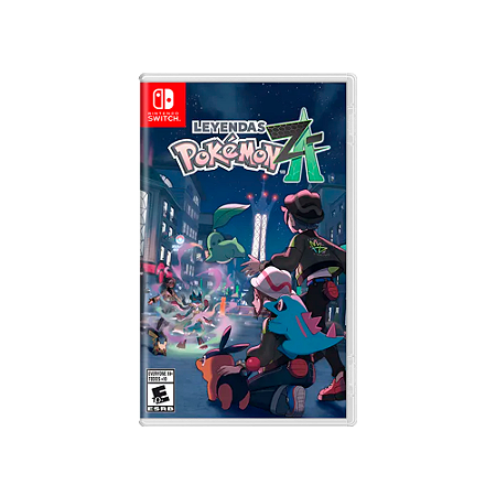 Jogo Pokemon Legends Z-A - Nintendo Switch - Mídia Física