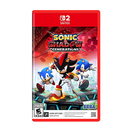 Jogo Sonic x Shadow Generations - Nintendo Switch 2