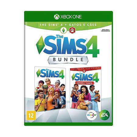 Jogo The Sims 4: Gatos e Cães (Bundle) - Xbox One