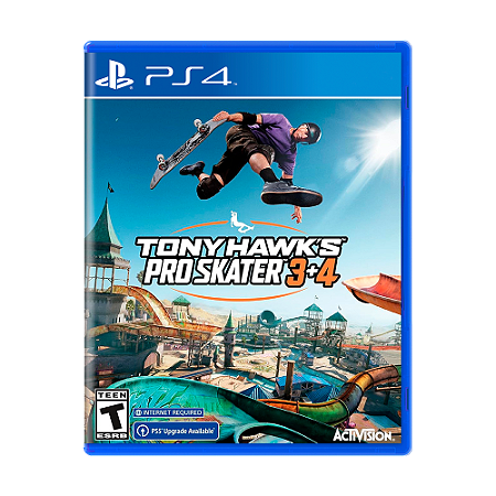 Jogo Tony Hawk's Pro Skater 3+4 - PS4 - Mídia Física