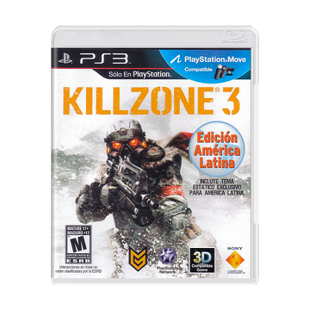 Jogo KillZone 3 - PS3 - Mídia Física
