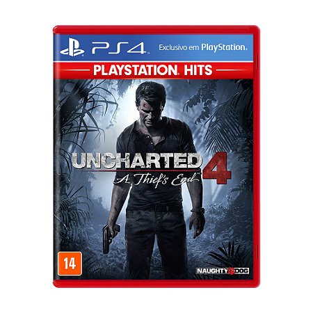 Jogo Uncharted 4: A Thief's End (PlayStation Hits) - PS4