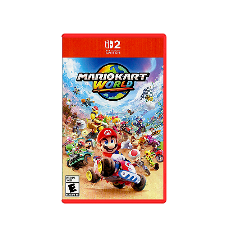 Jogo Mario Kart World - Nintendo Switch 2 - Mídia Física