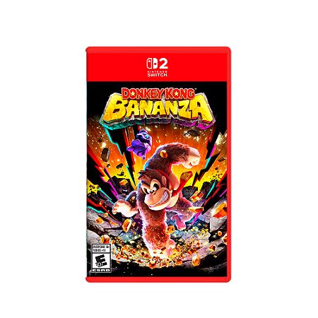 Jogo Donkey Kong Bananza - Nintendo Switch 2 - Mídia Física