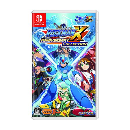 Jogo Rockman X Anniversary Collection 2 - Switch - Mídia Física