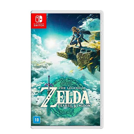 Jogo The Legend Of Zelda Tears Of The Kingdom - Nintendo Switch - Mídia Física