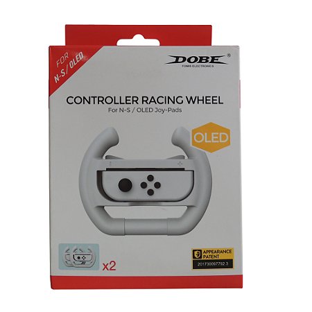 Kit 2 Volantes pretos para Nintendo Joy-Con - Switch