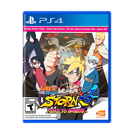 Jogo Naruto Shippuden: Ultimate Ninja Storm 4 Road to Boruto - PS4 - Mídia Física