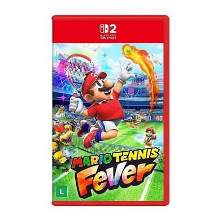 Jogo Mario Tennis Fever - Switch 2 - Mídia Física
