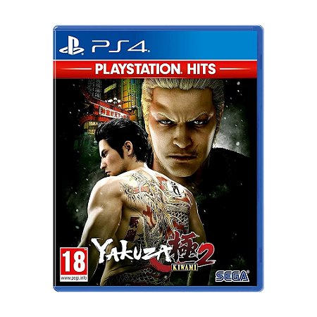 Jogo Yakuza Kiwami 2 - PS4 - Mídia física