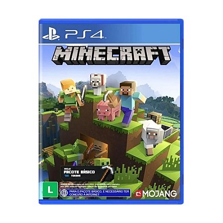 Jogo Minecraft Playstation 4 Edition - PS4 - Mídia Física