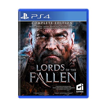 Jogo Lords of the Fallen (Complete Edition) - PS4 - Mídia Física