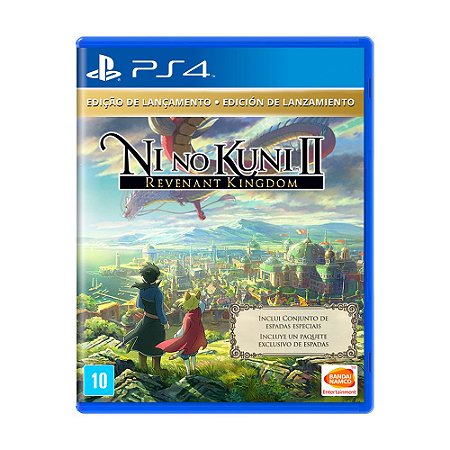 Jogo Ni No Kuni II: Revenant Kingdom - PS4 - Mídia Física