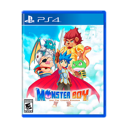 Jogo Monster Boy and the Cursed Kingdom - PS4 - Mídia Física