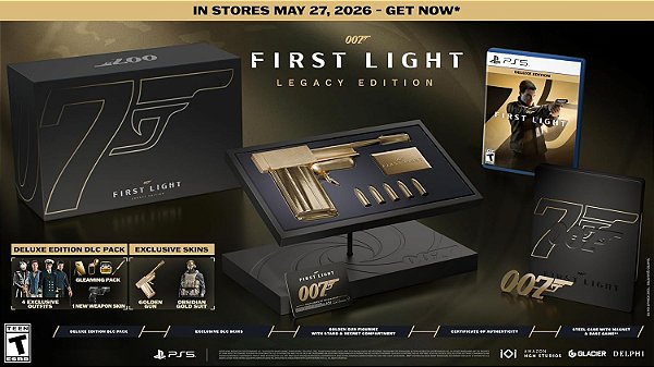 Jogo 007 First Light (Legacy Edition) - PS5 - Mídia Física