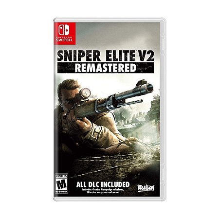 Jogo Sniper Elite V2 Remastered - Switch - Mídia Física