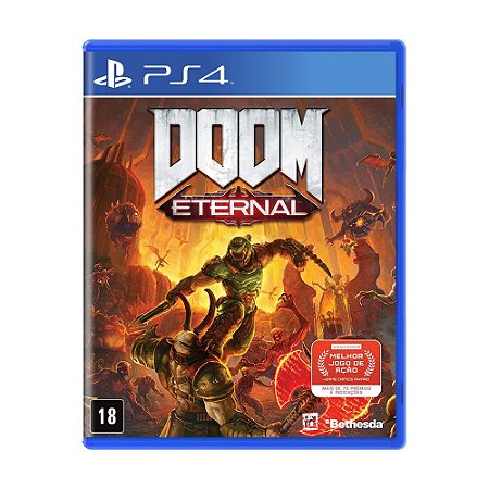 Jogo Doom Eternal - PS4 - Mídia Física