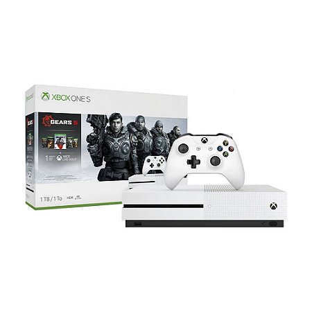 Console Xbox One S 1TB (Pacote Gears 5) - Microsoft