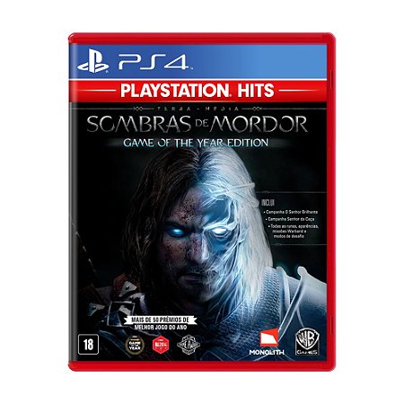 Jogo Terra-Média: Sombras de Mordor (GOTY) - PS4