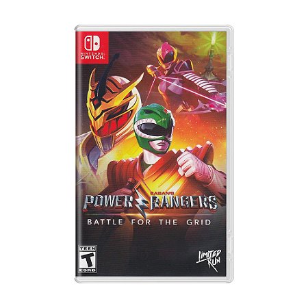 Jogo Power Rangers: Battle for the Grid - Switch