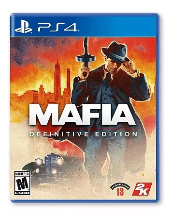 Jogo Mafia: Definitive Edition - PS4 - Mídia Física