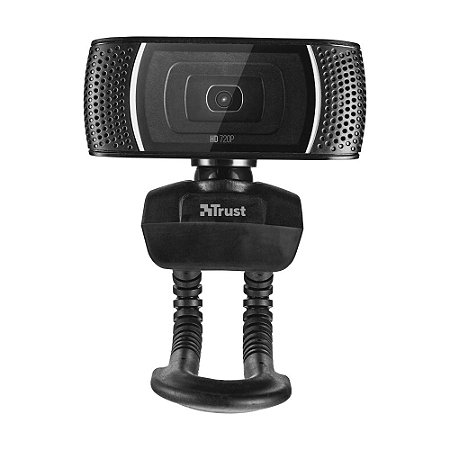 Webcam HD Trust Trino com Microfone Integrado, 720p, 30 fps, USB - 18679