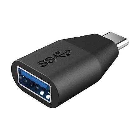 Adaptador Trust USB-C para USB-A Preto - T22627