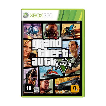 Jogo Grand Theft Auto V - Xbox 360