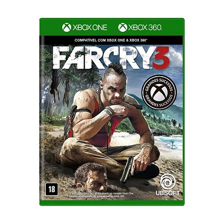 Jogo Far Cry 3 - Xbox 360 e Xbox One - Mídia Física