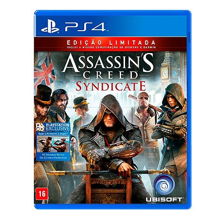 Jogo Assassin's Creed Syndicate (Edição Limitada) - PS4