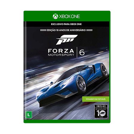 Jogo Forza Motorsport 6 - Xbox One - Mídia Física