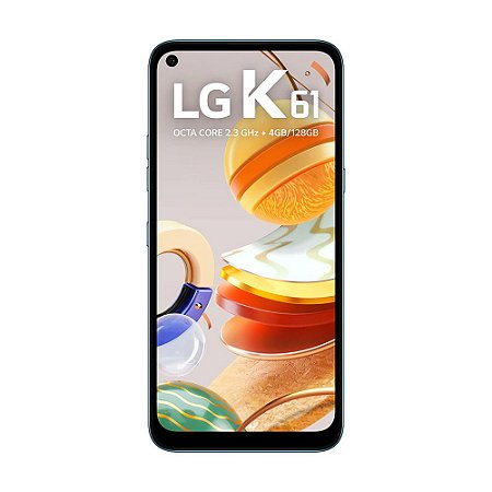 Smartphone LG K61 128GB 48MP Tela 6.5" Branco
