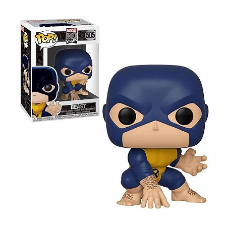 Boneco Beast 505 Marvel 80 Years - Funko Pop!