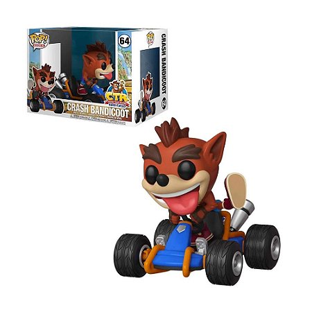 Boneco Crash Bandicoot 64 Crash Team Racing - Funko Pop!
