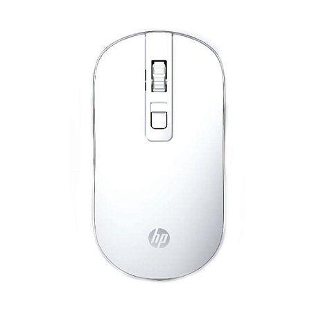 Mouse HP S4000 1600 DPI Branco sem fio