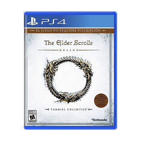 Jogo The Elder Scrolls Online (Tamriel Unlimited) - PS4