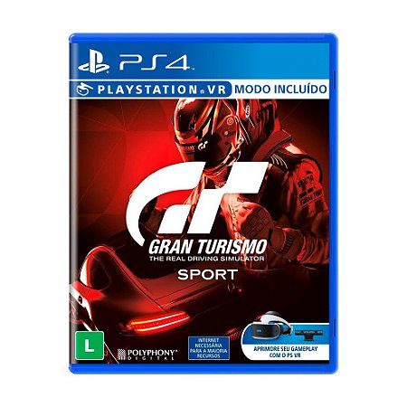 Jogo Gran Turismo Sport - PS4 - Mídia Física