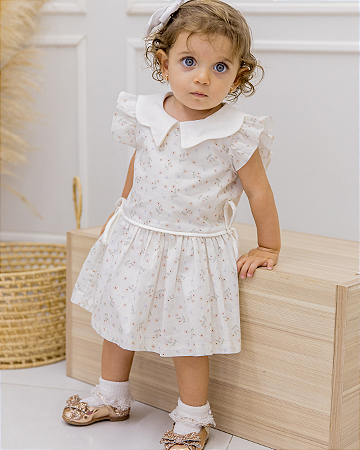 Vestido Infantil Aurora - OFF