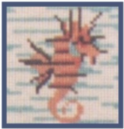 Tela para Bordar – Cavalo Marinho