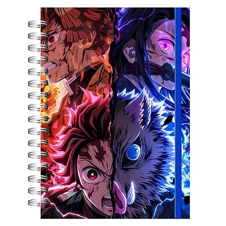 Caderno Universitário Demon Slayer Kimetsu No Yaiba #2