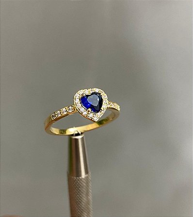Anel MARIANA em Prata 925 com revestimento em Ouro 18K REF.08