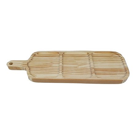 Petisqueira em pinus 43x15cm