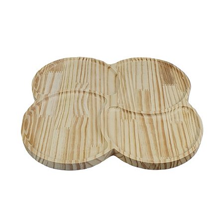 Petisqueira em pinus 30x30cm