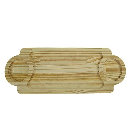 Petisqueira em pinus 42x16cm