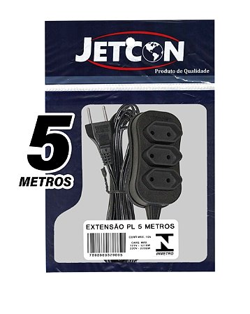 Extensão elétrica 5m