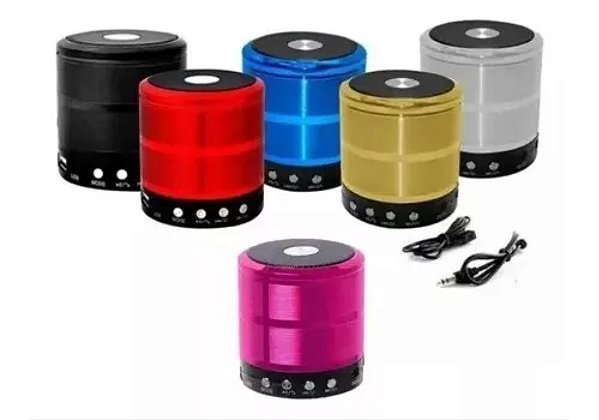 Caixa de som Bluetooth entrada usb