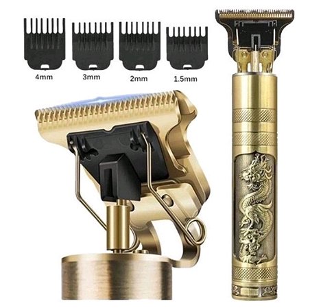 Máquina cortar cabelo e barba dragão