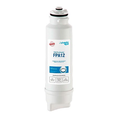 Refil Filtro FPA12 para Purificador de Água Electrolux PA10N, PA20G, PA25G, PA30G e PA40G