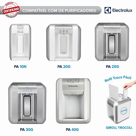 Refil Filtro FPA12 para Purificador de Água Electrolux PA10N, PA20G, PA25G,  PA30G e PA40G - PiscinaOnline.com.br