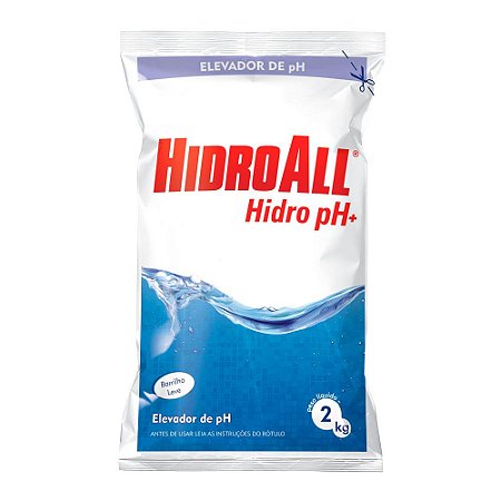 Elevador de pH (+) Barrilha Leve HidroAll - 2 kg